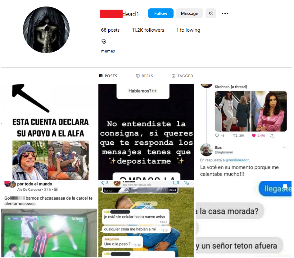Cuenta de Instagram 11K seguidores - Imagen 1